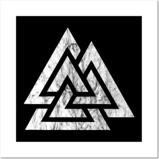 Valknut (light) Posters and Art